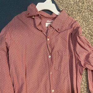 Old Navy long Sleeve Button Down Red Men’s (M)